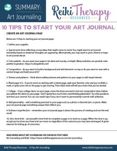 Art Journaling and Reiki