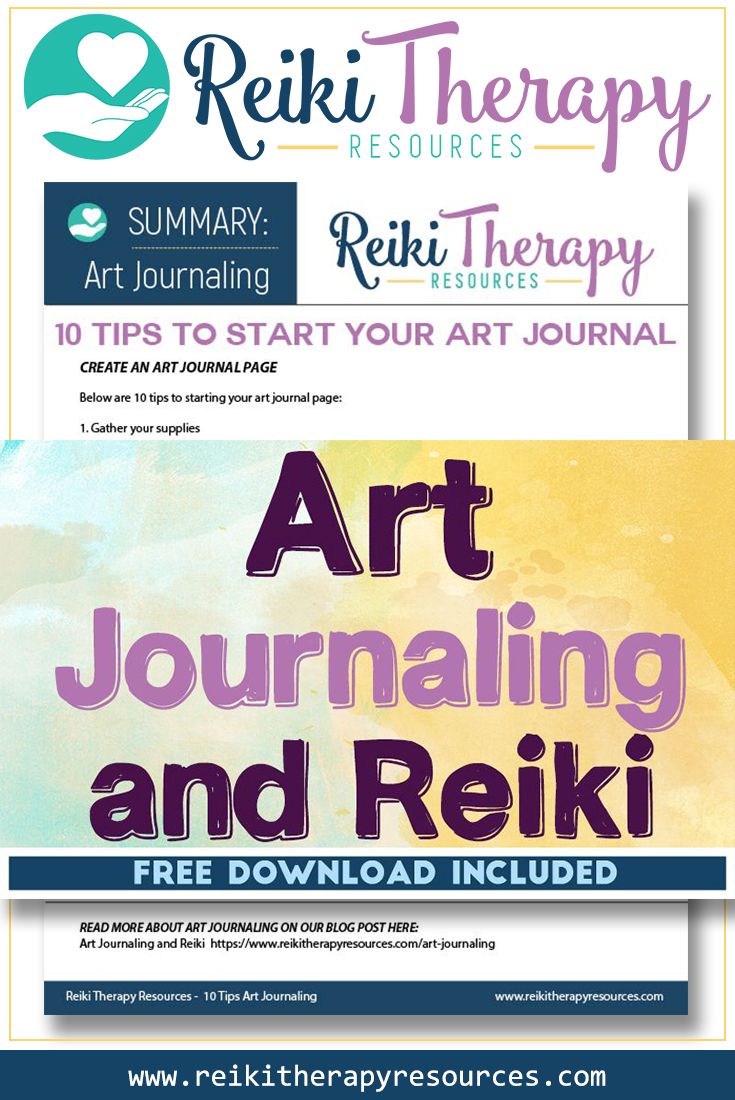 Art Journaling and Reiki Art Journaling and Reiki