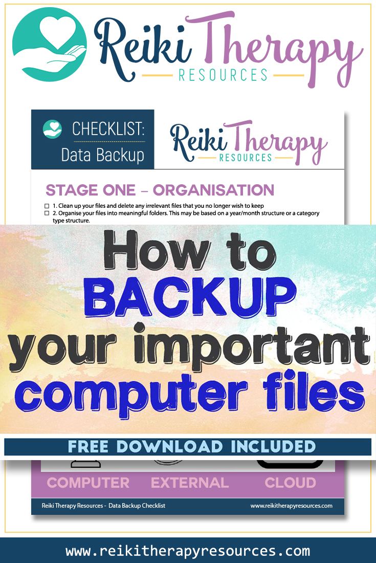 How to Backup Your Important Computer Files