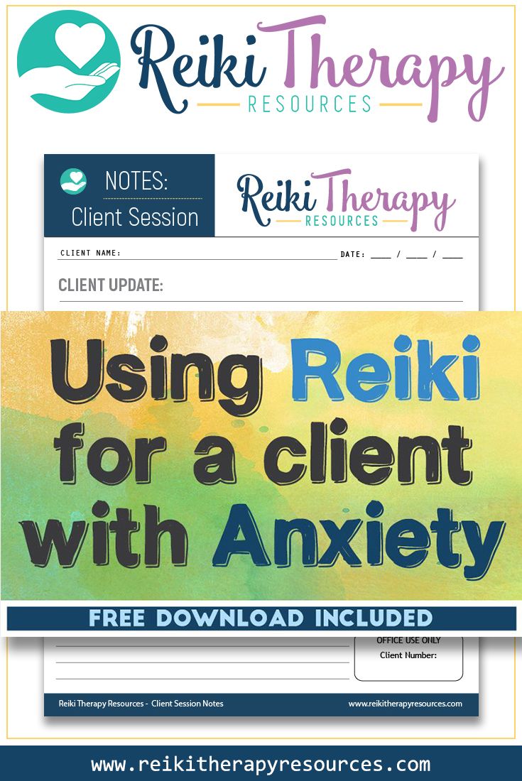 Using Reiki for a Client with Anxiety