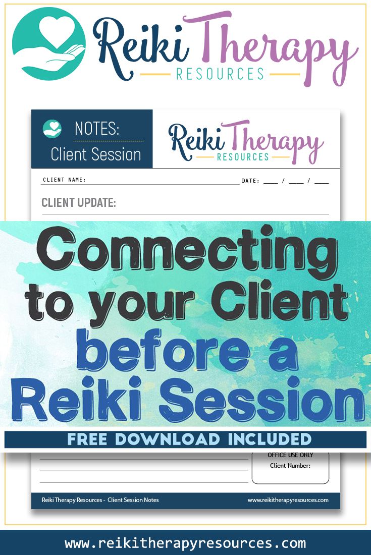 Connecting To Your Client Before a Reiki Session Connecting To Your Client Before a Reiki Session