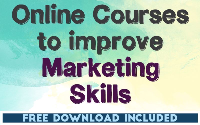Online Courses to Improve Your Marketing Skills