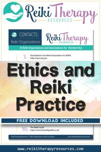 Ethics and Reiki Practice