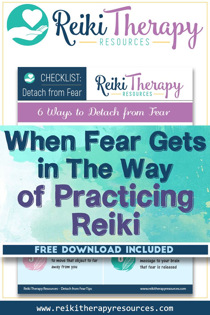 When Fear Gets in The Way of Practicing Reiki