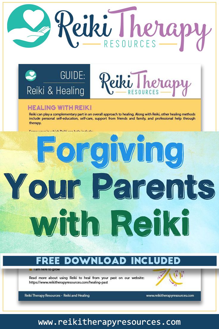 Forgiving Your Parents with Reiki