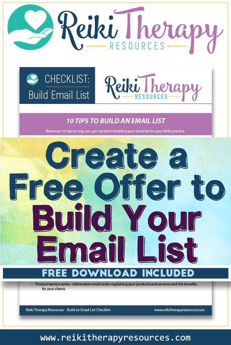 Create a Free Offer to Build Your Email List Create a Free Offer to Build Your Email List