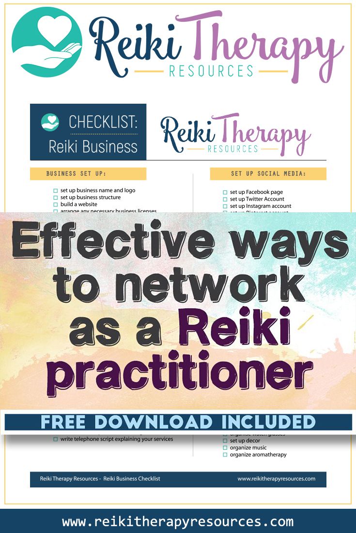 Effective Ways to Network as a Reiki Practitioner