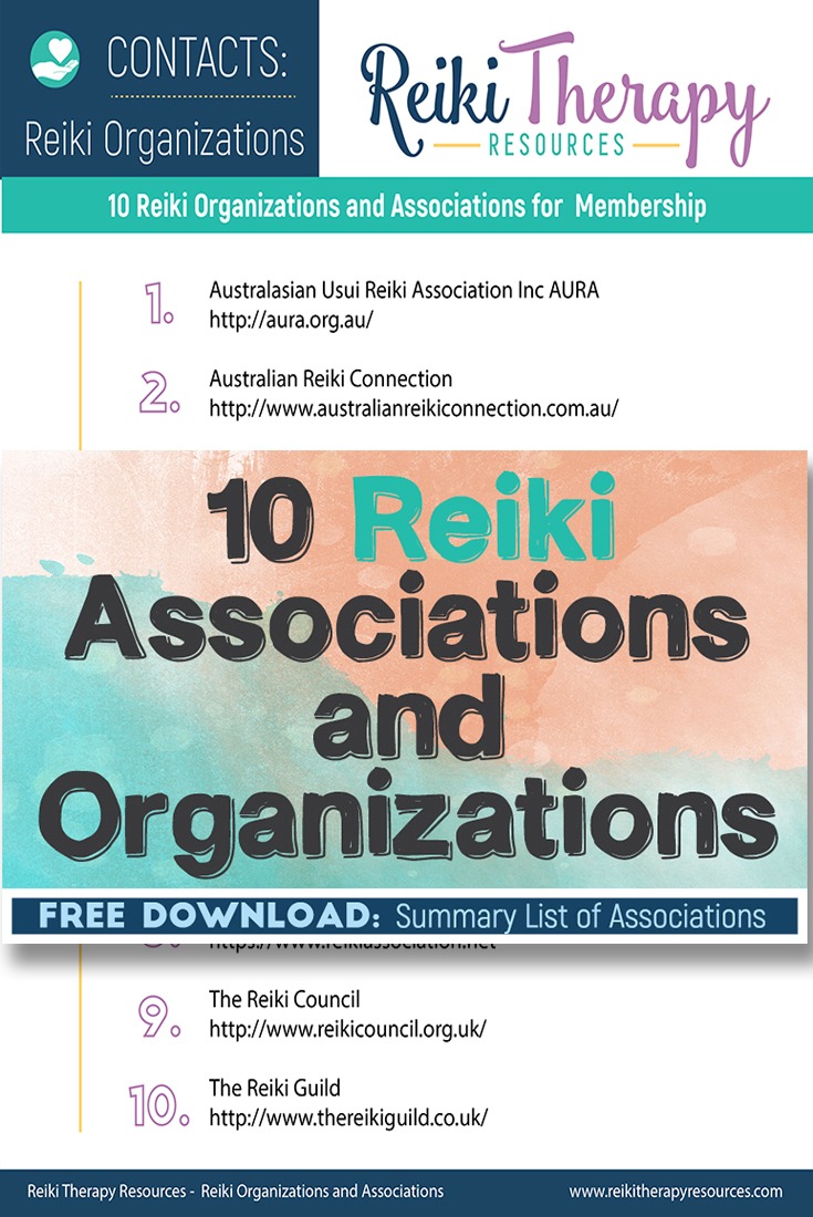 10 Reiki Associations and Organizations 10 Reiki Associations and Organizations