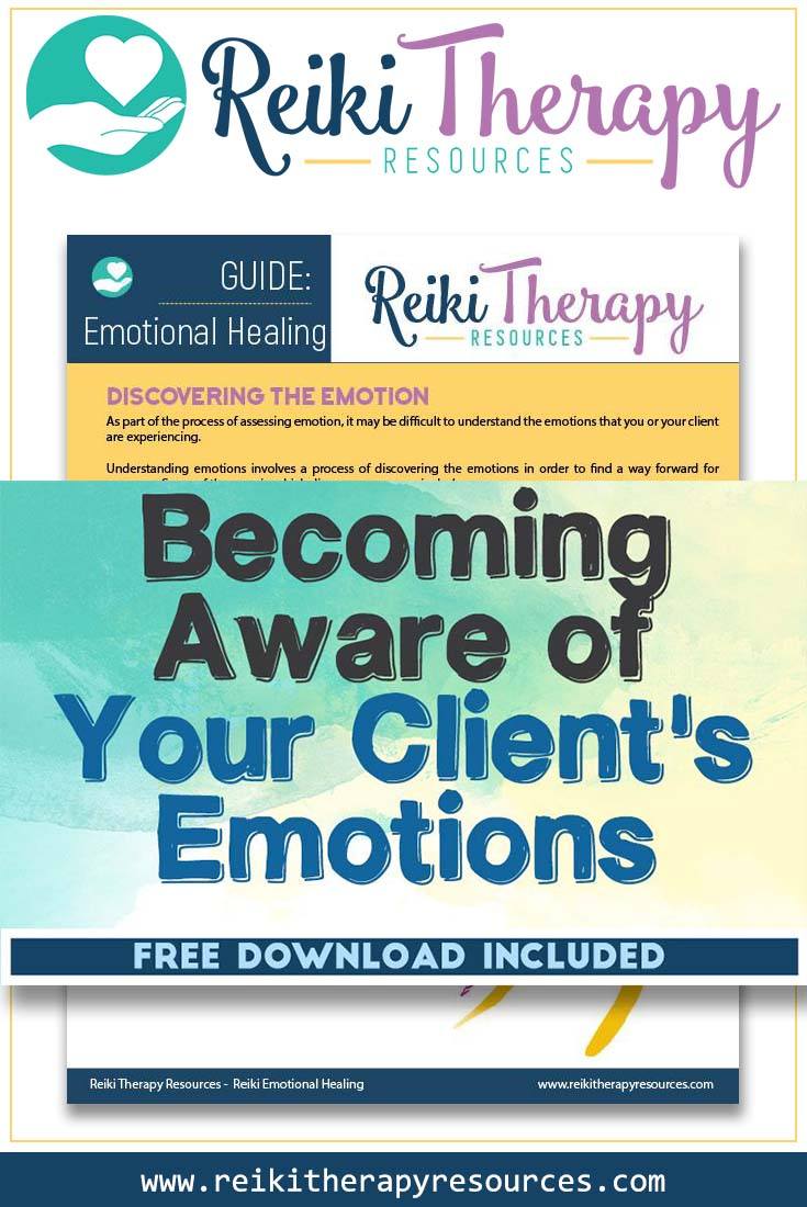 Becoming Aware of Your Client's Emotions