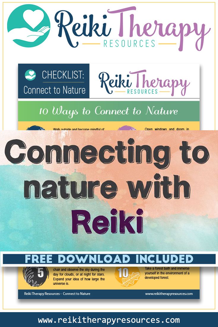 Connecting to Nature with Reiki