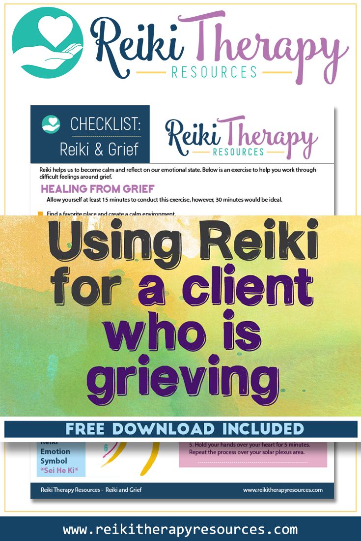 Using Reiki for a Client Who Is Grieving