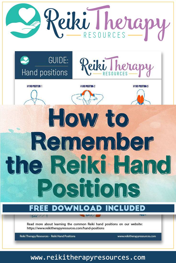 How to Remember the Reiki Hand Positions How to Remember the Reiki Hand Positions