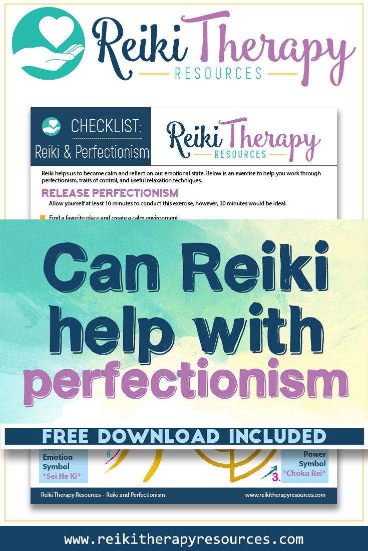 Can Reiki Help with Perfectionism