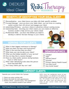 Ideal Client Checklist