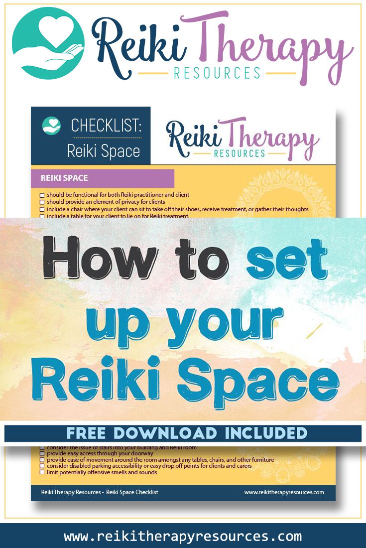 How to Set Up Your Reiki Space