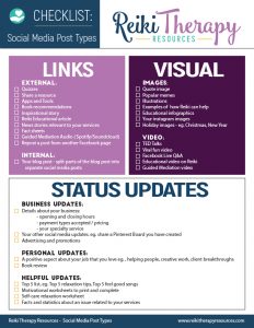 Social Media Types of Posts
