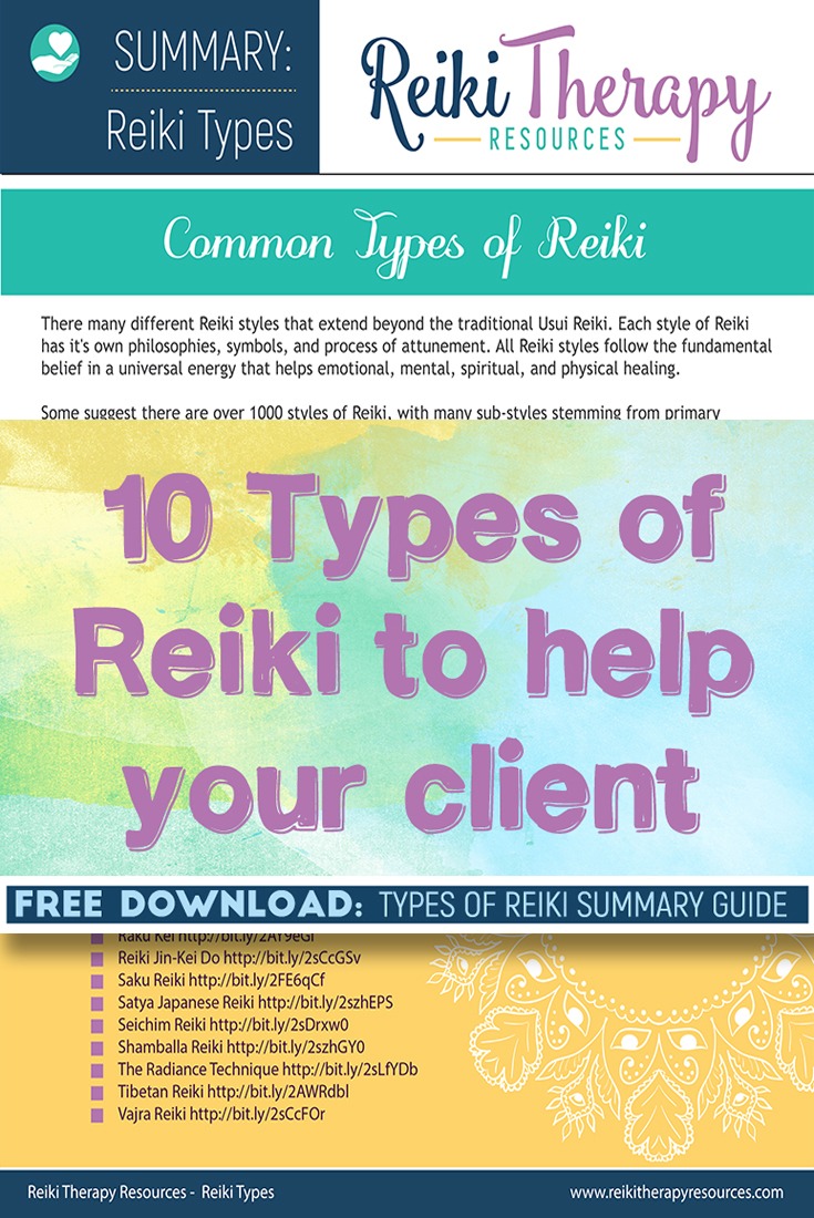 Types of Reiki