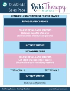 Sales Page Cheatsheet