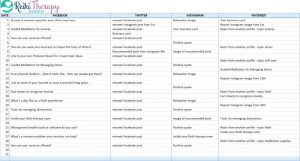 Social Media Plan Example